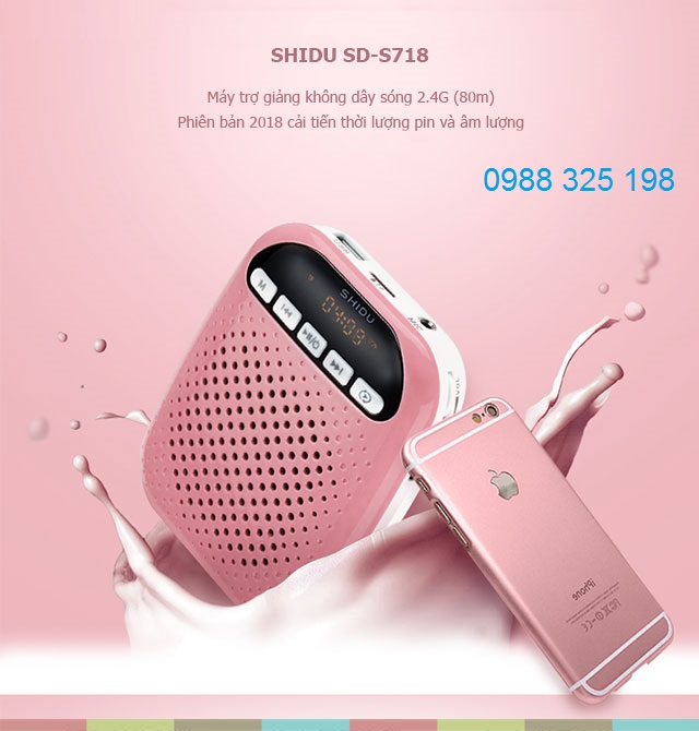 Máy trợ giảng không dây Shidu SD 718 